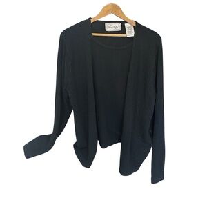 Vintage 90’s Sarah Bentley Attached Sweater Women's Cardigan Size XL